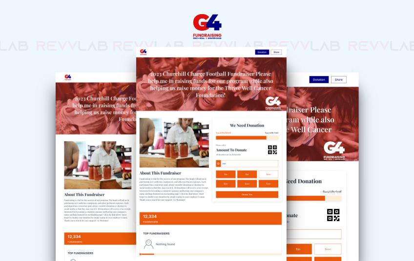RevvLab agency's portfolio